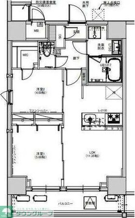 S-RESIDENCE綾瀬rivieの物件間取画像